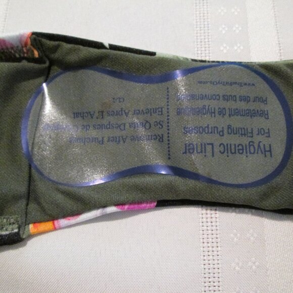 Bar III Floral-Print High-Waist High-Leg Bikini Bottoms NWT Sz M - Picture 8 of 8